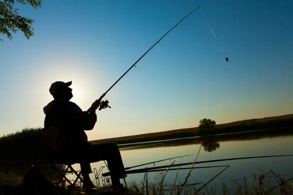 Fishing At lake