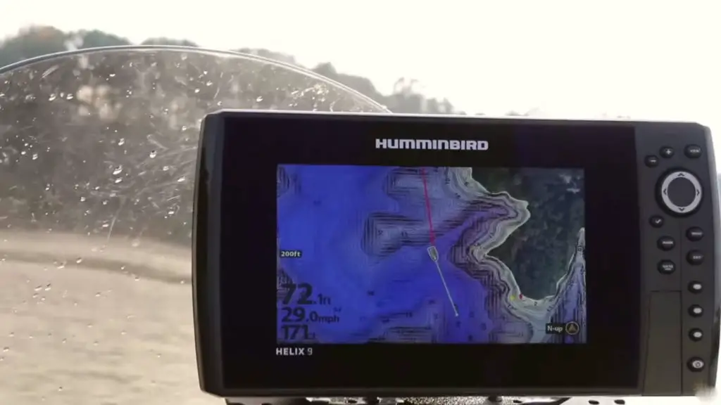 Humminbird Helix 9 Map