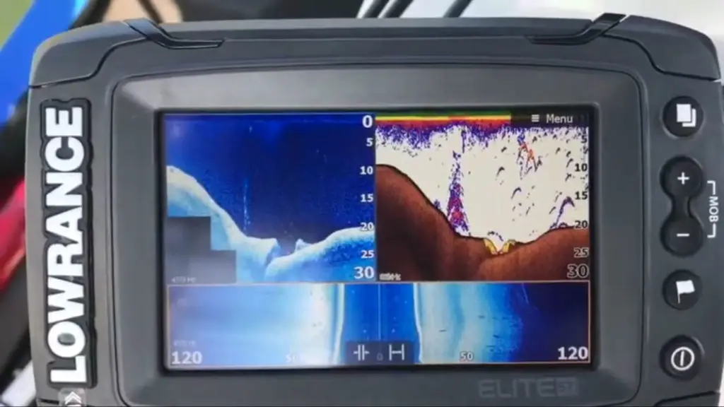 Lowrance Elite 5 Ti chart