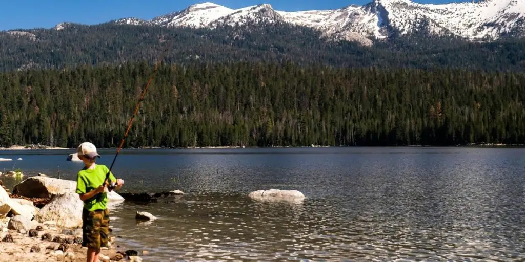 lake fishing