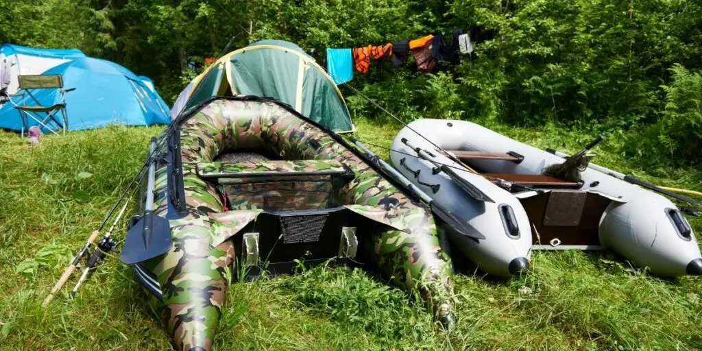 inflatable fishing boat