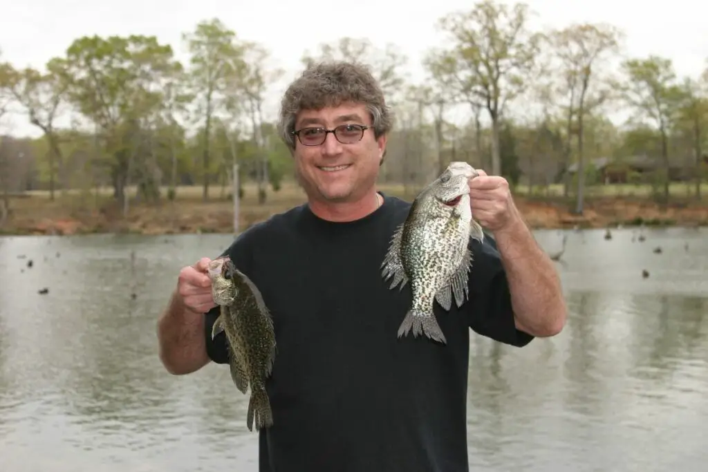 fishing for crappie