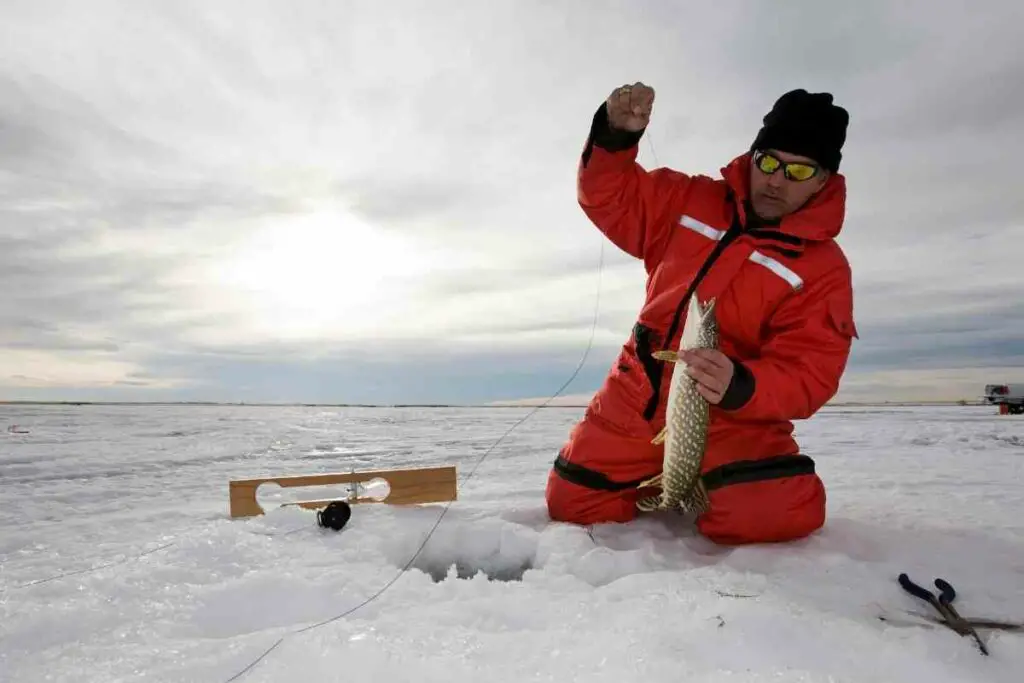 Ice fishing tips for hole freezing