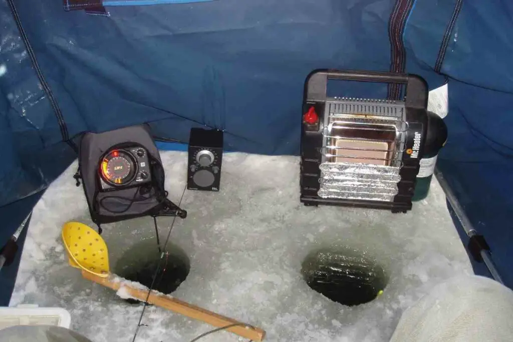 Ice fishing heaters tips